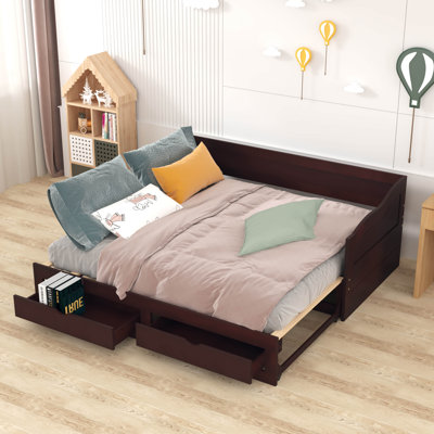 Ioachim Twin Solid Wood Daybed with Trundle