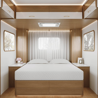Adline 10" Medium Memory Foam Mattress by Alwyn Home
