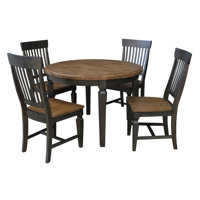 Parton 4 - Person Solid Wood Dining Set by Winston Porter