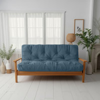 Lipson Futon Sofa Bed Foam Mattress CertiPUR-US Certified, No Frame by Eider & Ivory