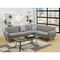 Gaege 111" Wide Right Hand Facing Corner Sectional by George Oliver