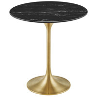 Modway Lippa 20" Round Artificial Marble Side Table by Modway