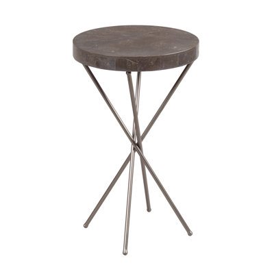 Bridgnorth ROUND CHAIRSIDE TABLE by Laurel Foundry Modern Farmhouse