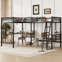 Uecker Twin Iron Loft Bed by Mason & Marbles