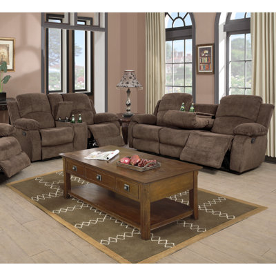 Darrelyn 2 Piece Reclining Living Room Set by Red Barrel Studio