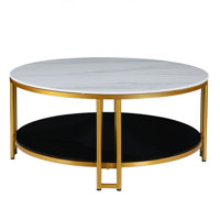 Sled Coffee Table with Storage by Everly Quinn