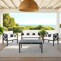 Mondovi 4 Piece Sofa Seating Group by Laurel Foundry Modern Farmhouse