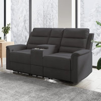 71.3" Flared Arm Reclining Loveseat by Latitude Run