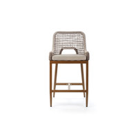 Patio Bar Stool with Cushion by Bay Isle Home