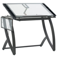 Keylly Height Adjustable Drafting Table by Inbox Zero