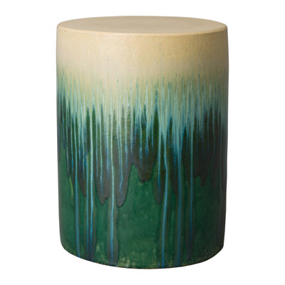 Clesha Ceramic Garden Stool by Bungalow Rose