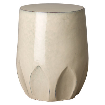Clesha Ceramic Garden Stool by Bungalow Rose