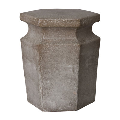 Clesha Ceramic Garden Stool by Bungalow Rose