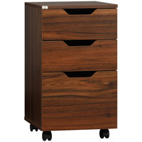 Hilliary 3-Drawer Mobile Vertical Filing Cabinet by Inbox Zero