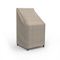 Tanner Outdoor Stack Patio Chairs Cover by Arlmont & Co.
