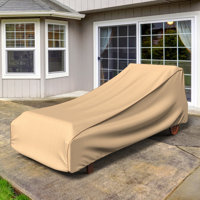 Miguel Patio Chaise Lounge Covers with 2 Year Warranty by Arlmont & Co.