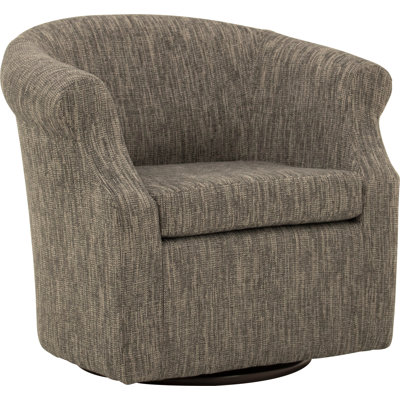 Buril 3.5" W Swivel Barrel Chair by Wildon Home