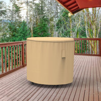 Eduardo Outdoor Round Patio Table Cover by Arlmont & Co.