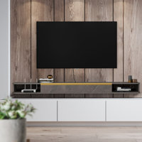 Floating TV Stand for TVs up to 85" by Latitude Run