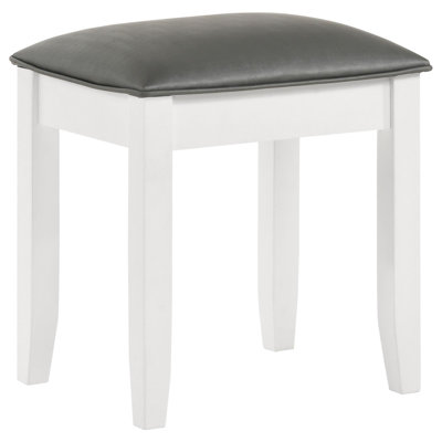 Clapp Vanity Stool by Wade Logan