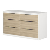 Kirtland 6 Drawer Double Dresser by Viv + Rae