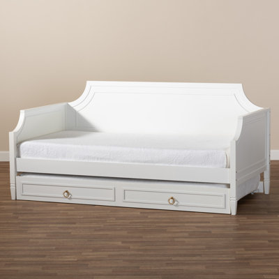Delarco Full / Double Daybed with Trundle by Red Barrel Studio
