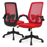 Khalia Ergonomic Office Chairs, Mesh Computer Desk Chairs with Adjustable Height & Lumbar Support by Inbox Zero