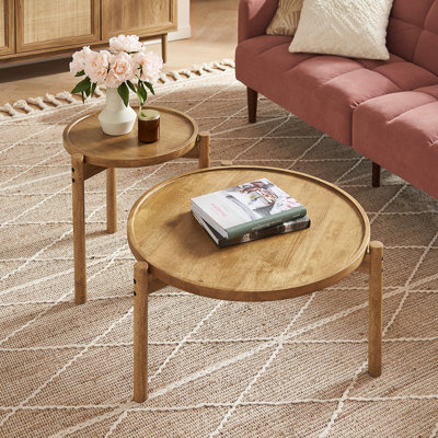 Peru 2 Pieces Coffee Table Set by Ebern Designs