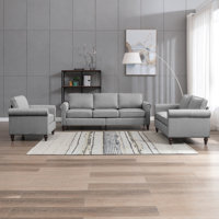 Berkhamstead 3 Piece Living Room Set by Red Barrel Studio