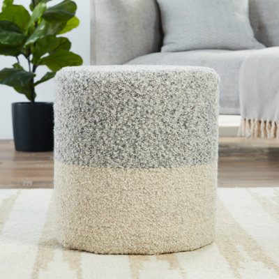 Hatteras 16" Wide Round Pouf Ottoman