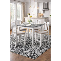 4 - Person Counter Height Dining Set by Lark Manor