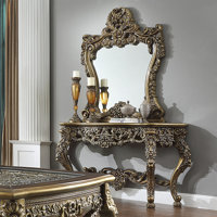 Conestoga 18.1" Console Table and Mirror Set by Bloomsbury Market