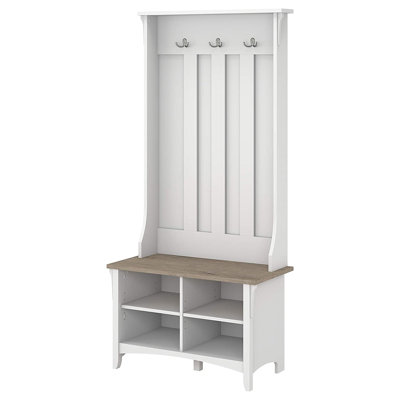 Hall Tree with Bench and Shoe Storage by Rosalind Wheeler