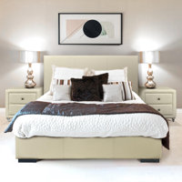 Dumfries (Abbey) Upholstered Platform Bed by Winston Porter