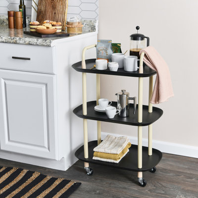 Alline Smolan Bar Cart by Ebern Designs