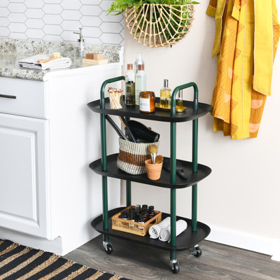 Alline Smolan Bar Cart by Ebern Designs