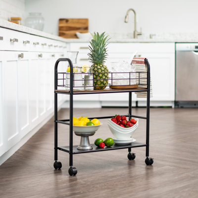 Rolling Bar Cart by IRIS USA, Inc.