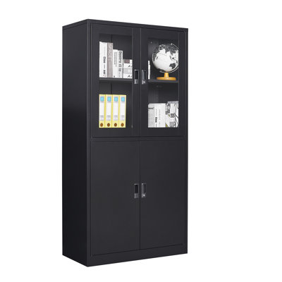 2 - Shelf Storage Cabinet by Latitude Run