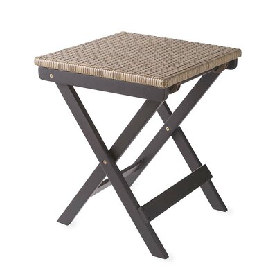 Ryaveon Folding Wooden Side Table by Gracie Oaks