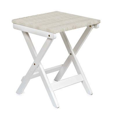 Ryaveon Folding Wooden Side Table by Gracie Oaks