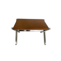 Archa Stainless Steel Accent Stool by Brayden Studio