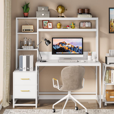 Desk with Hutch by 17 Stories