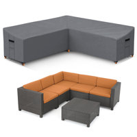 Water Resistant Patio Sectional Cover by Arlmont & Co.