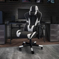 Hiten Adjustabe Faux Leather Swiveling PC & Racing Game Chair by Inbox Zero