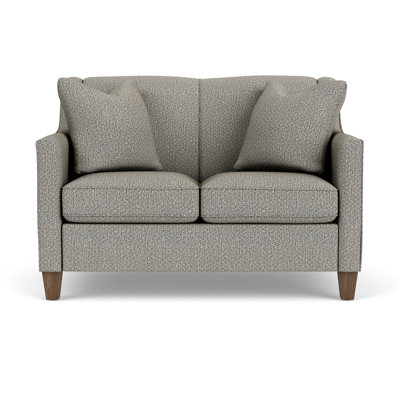 53" Square Arm Loveseat by Flexsteel