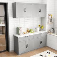 Dorilal 63" Freestanding Kitchen Pantry Cabinet with Adjustable Shelves, Soft Close Hinges for Dining Room Storage by Tucker Murphy Pet