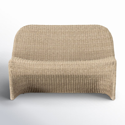 Daughtery Wicker Bench by Joss & Main