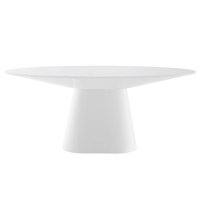 Modway Provision 75" Oval Dining Table by ESTETICA FURNITURE