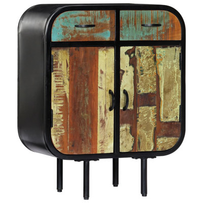 Sideboard Cupboard Cabinet Sideboard with 2 Doors Solid Wood Mango by Millwood Pines