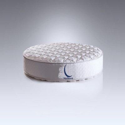 8" Mielmoon Round Mattress (86" Diameter) Luxury King - Premium Foam by MIELMOON